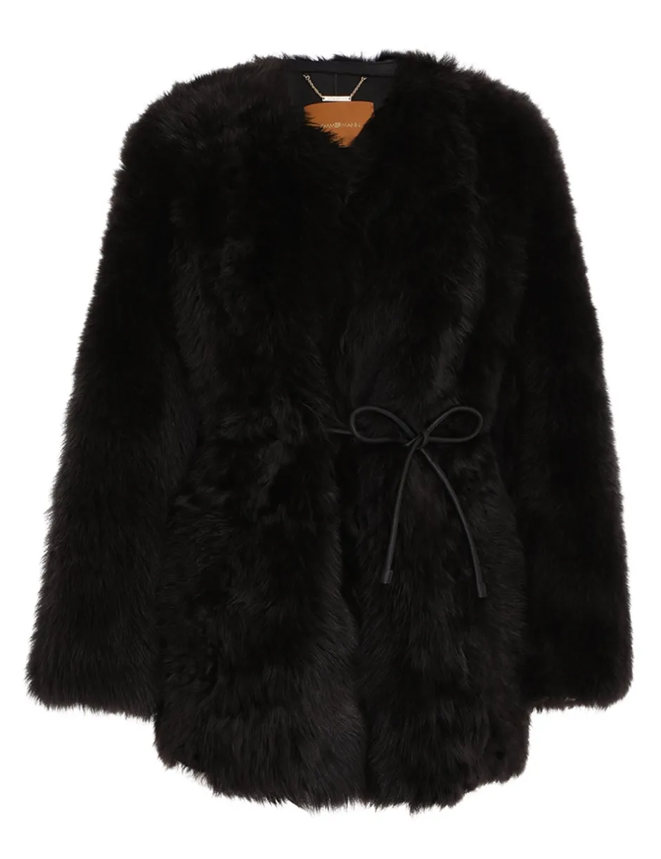 Discount ZIMMERMANN Luminosity Shearling Jacket