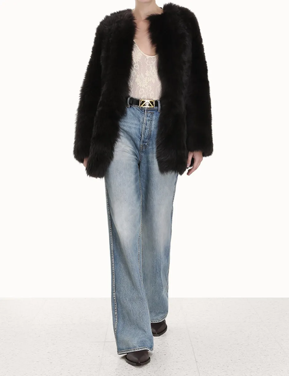 Discount ZIMMERMANN Luminosity Shearling Jacket