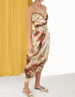Online ZIMMERMANN Luminosity Strapless Midi