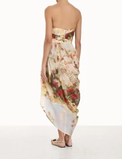 Online ZIMMERMANN Luminosity Strapless Midi
