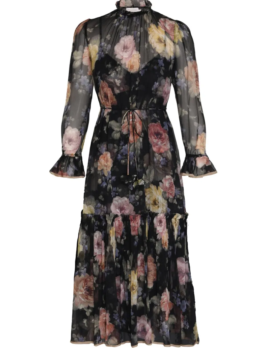 ZIMMERMANN Luminosity Tubular Midi Dress
