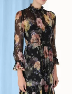 ZIMMERMANN Luminosity Tubular Midi Dress