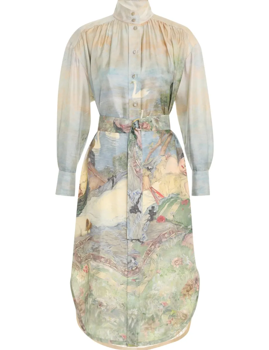 ZIMMERMANN Luminosity Twill Lace Dress