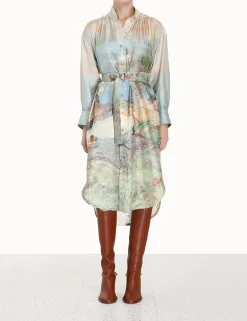 ZIMMERMANN Luminosity Twill Lace Dress