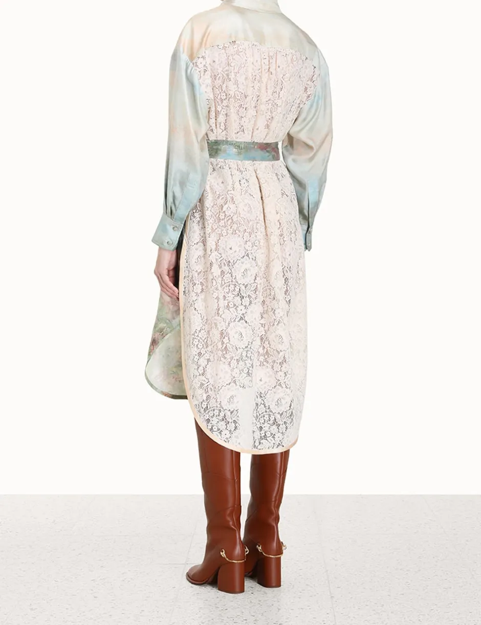 ZIMMERMANN Luminosity Twill Lace Dress