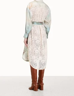 Discount ZIMMERMANN Luminosity Twill Lace Dress