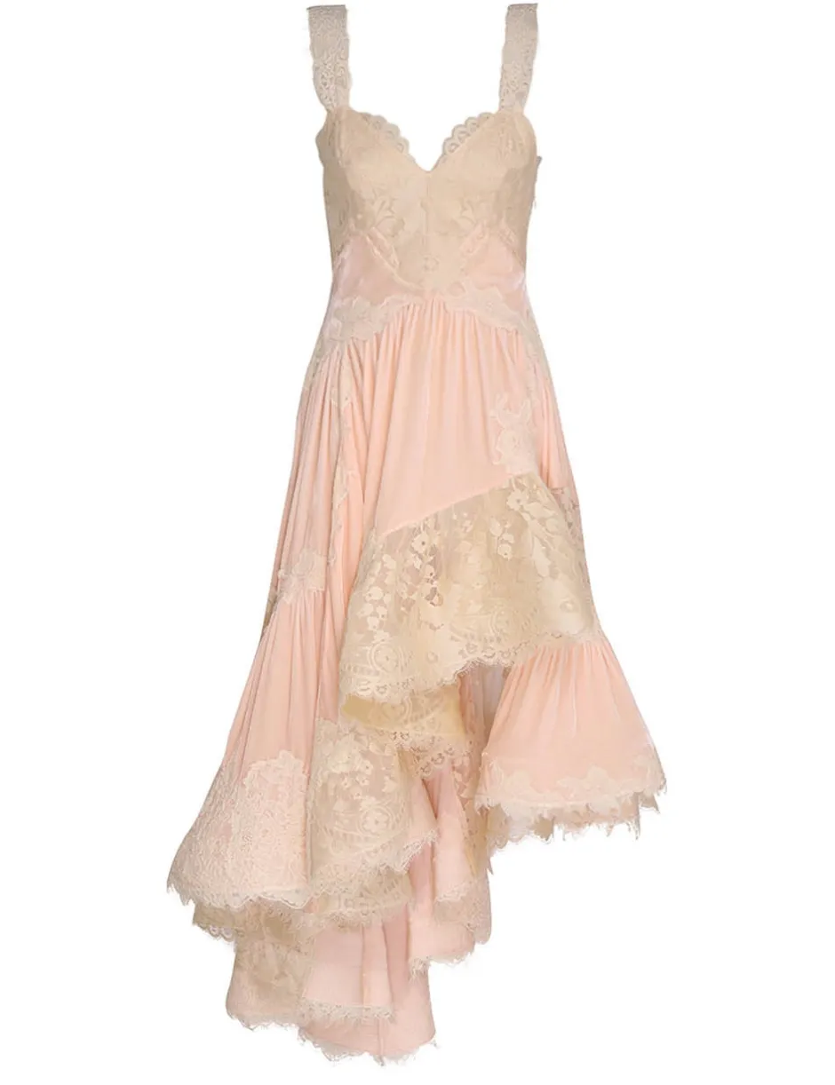 ZIMMERMANN Luminosity Velvet Lace Midi