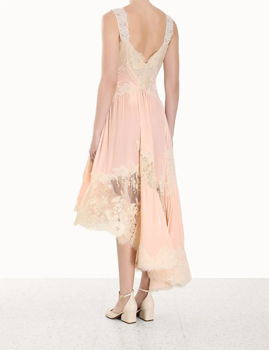 ZIMMERMANN Luminosity Velvet Lace Midi