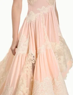 ZIMMERMANN Luminosity Velvet Lace Midi