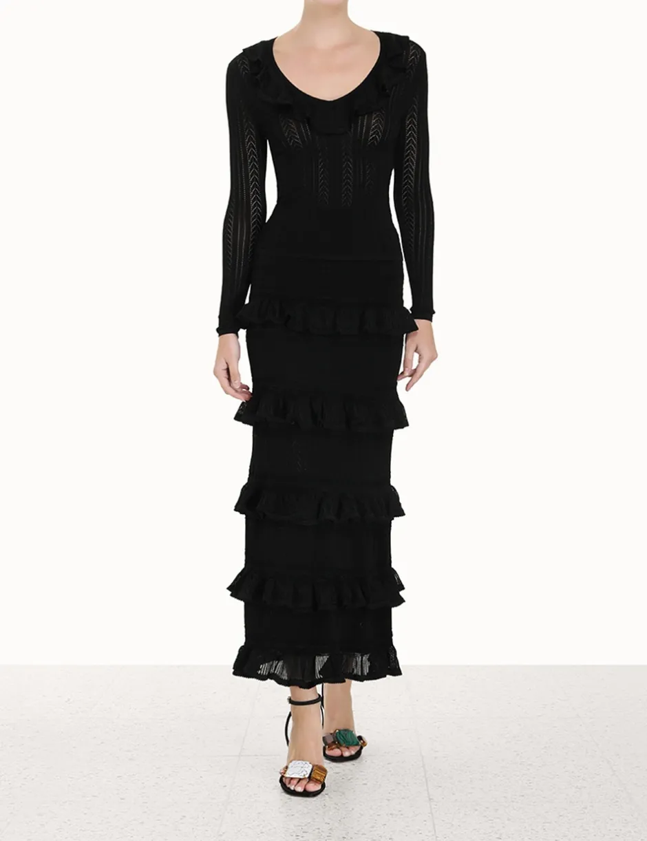 Best ZIMMERMANN Luminosity V-Neck Ruffle Top