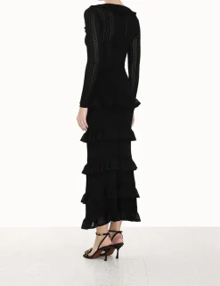 Best ZIMMERMANN Luminosity V-Neck Ruffle Top