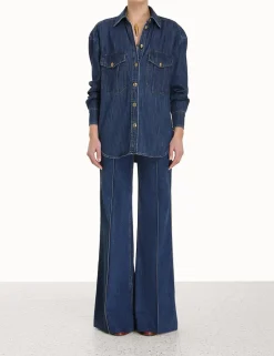 New ZIMMERMANN Luminosity Wide Leg Jean