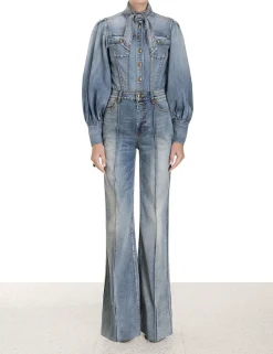 ZIMMERMANN Luminosity Wide Leg Jean