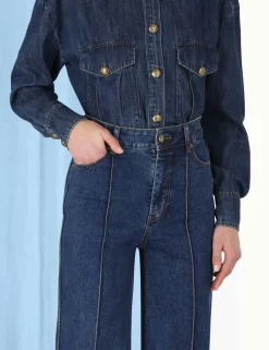 Clearance ZIMMERMANN Luminosity Wide Leg Jean