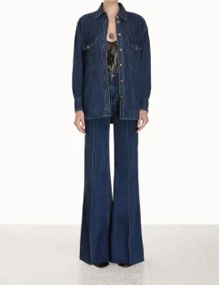 Clearance ZIMMERMANN Luminosity Wide Leg Jean