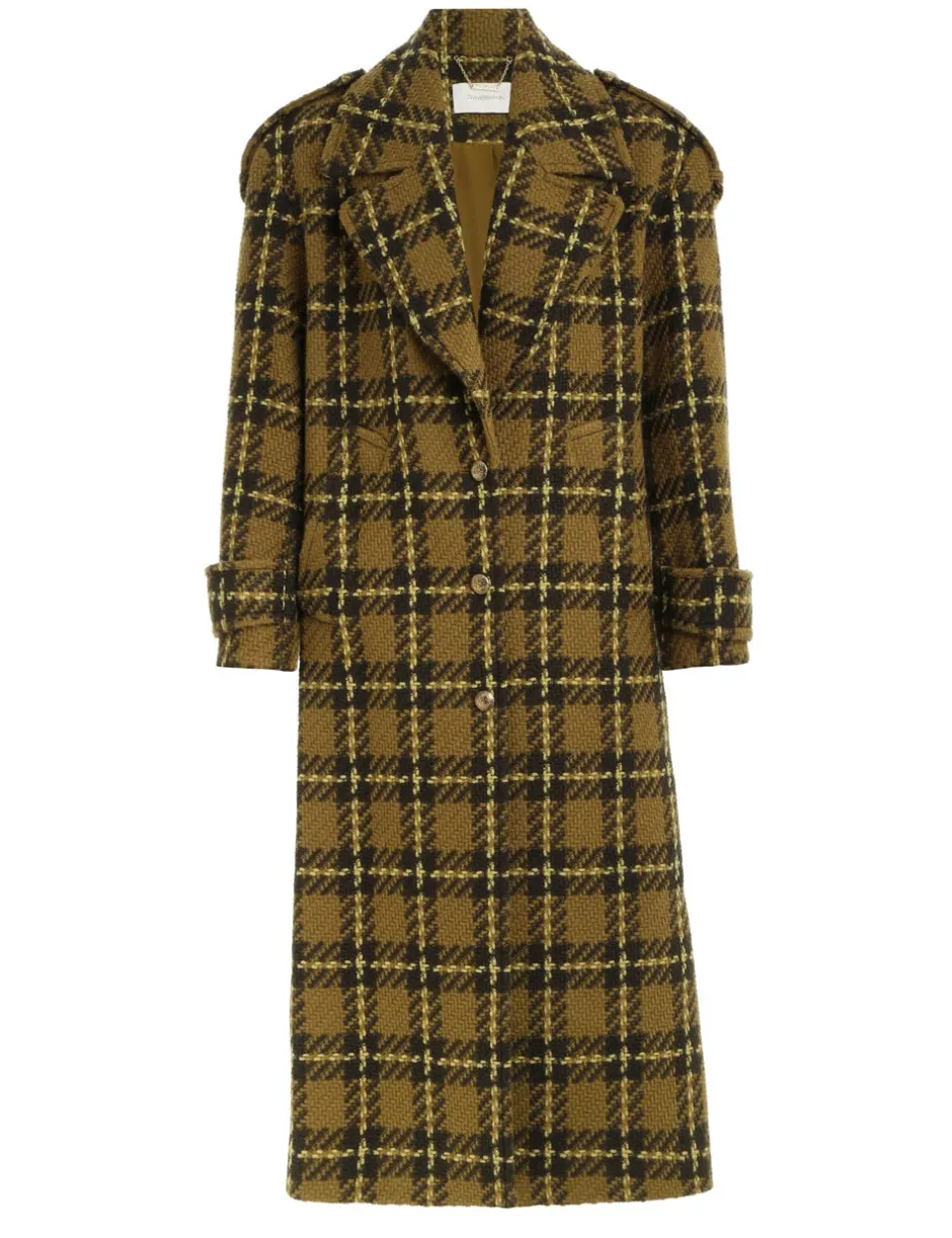 Outlet ZIMMERMANN Luminosity Wool Coat