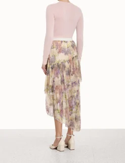 Clearance ZIMMERMANN Lyrical Asymmetric Skirt
