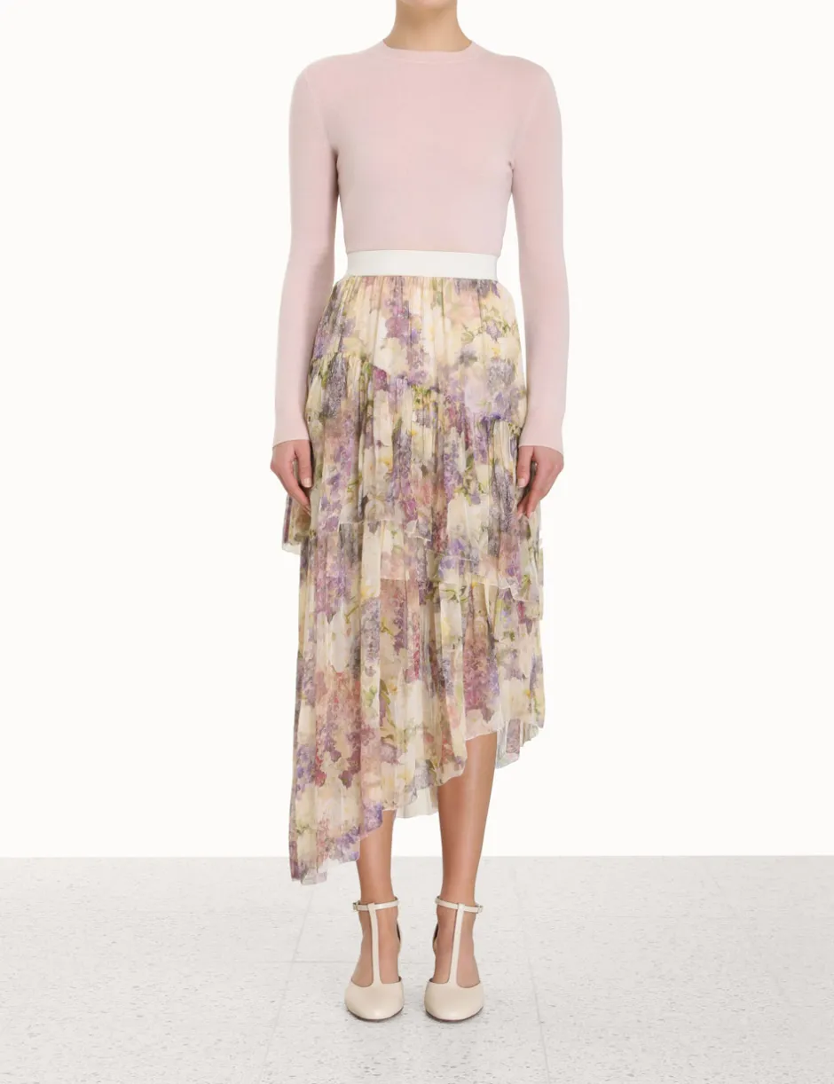 Outlet ZIMMERMANN Lyrical Asymmetric Skirt