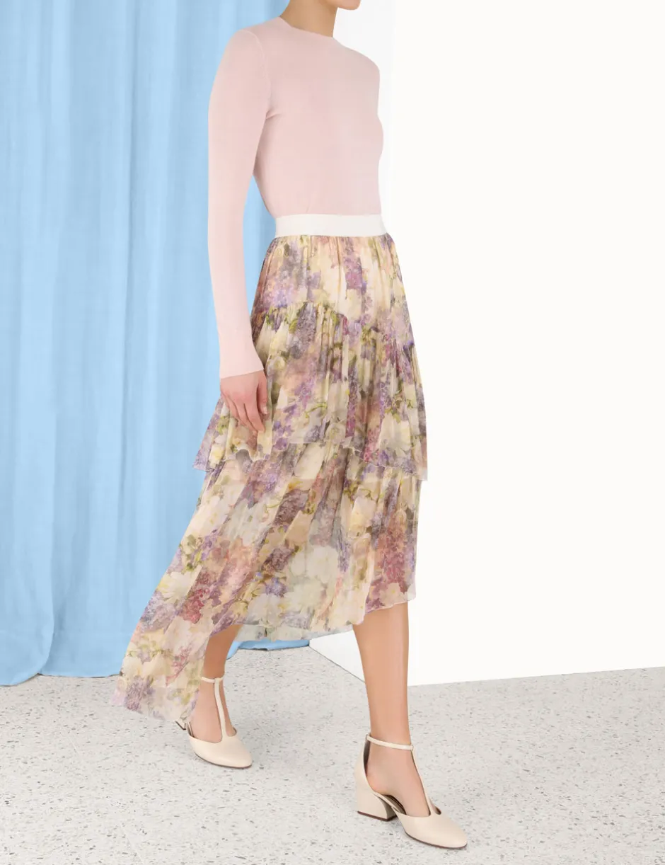 Outlet ZIMMERMANN Lyrical Asymmetric Skirt
