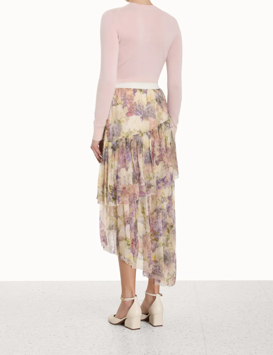 Outlet ZIMMERMANN Lyrical Asymmetric Skirt