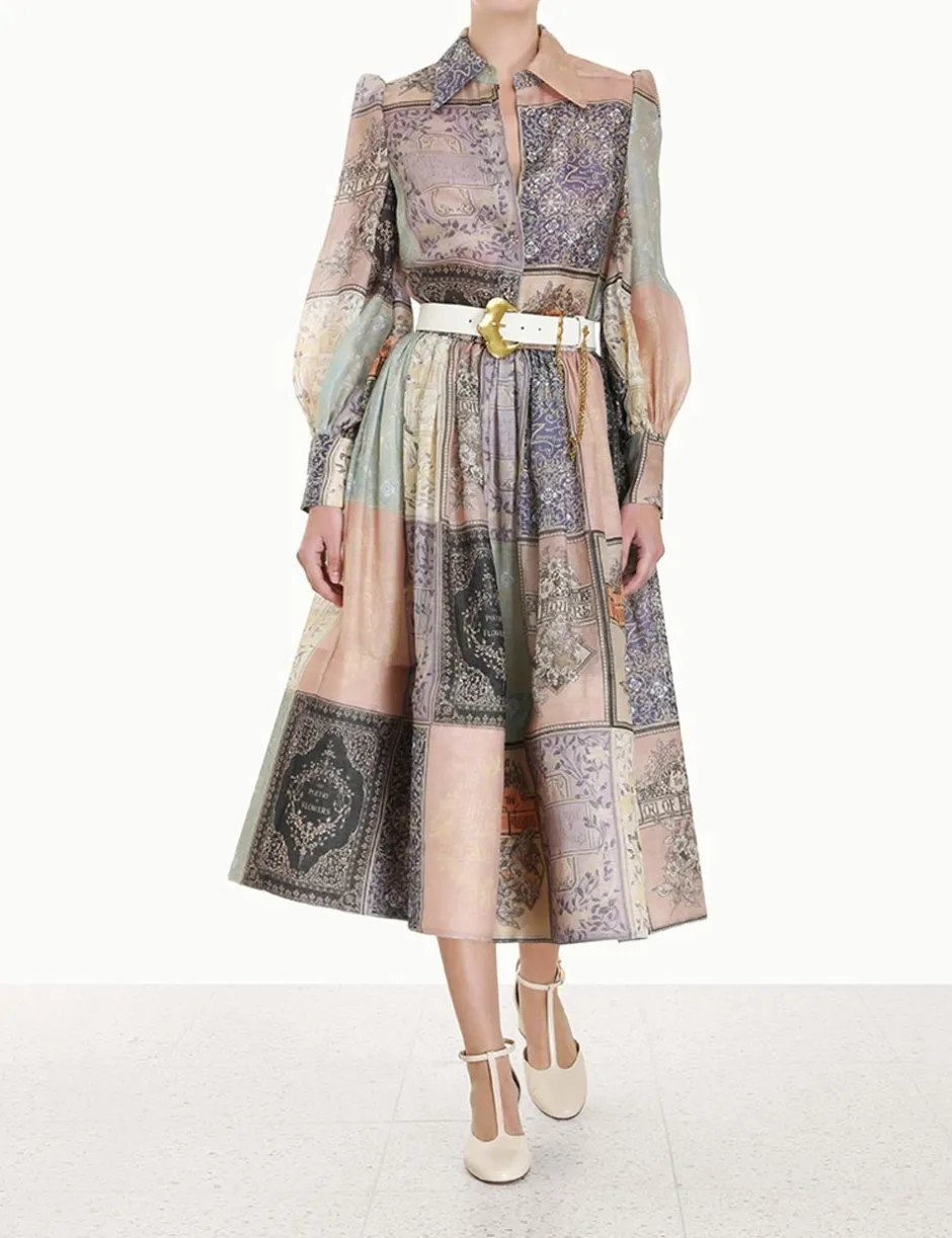 Clearance ZIMMERMANN Lyrical Book Print Blouse