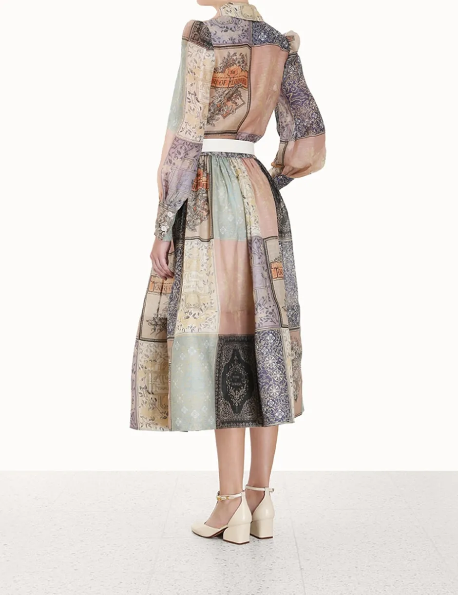 Clearance ZIMMERMANN Lyrical Book Print Blouse