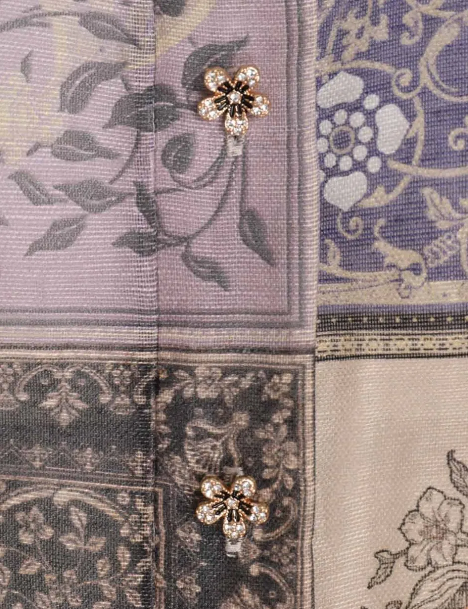 New ZIMMERMANN Lyrical Book Print Blouse