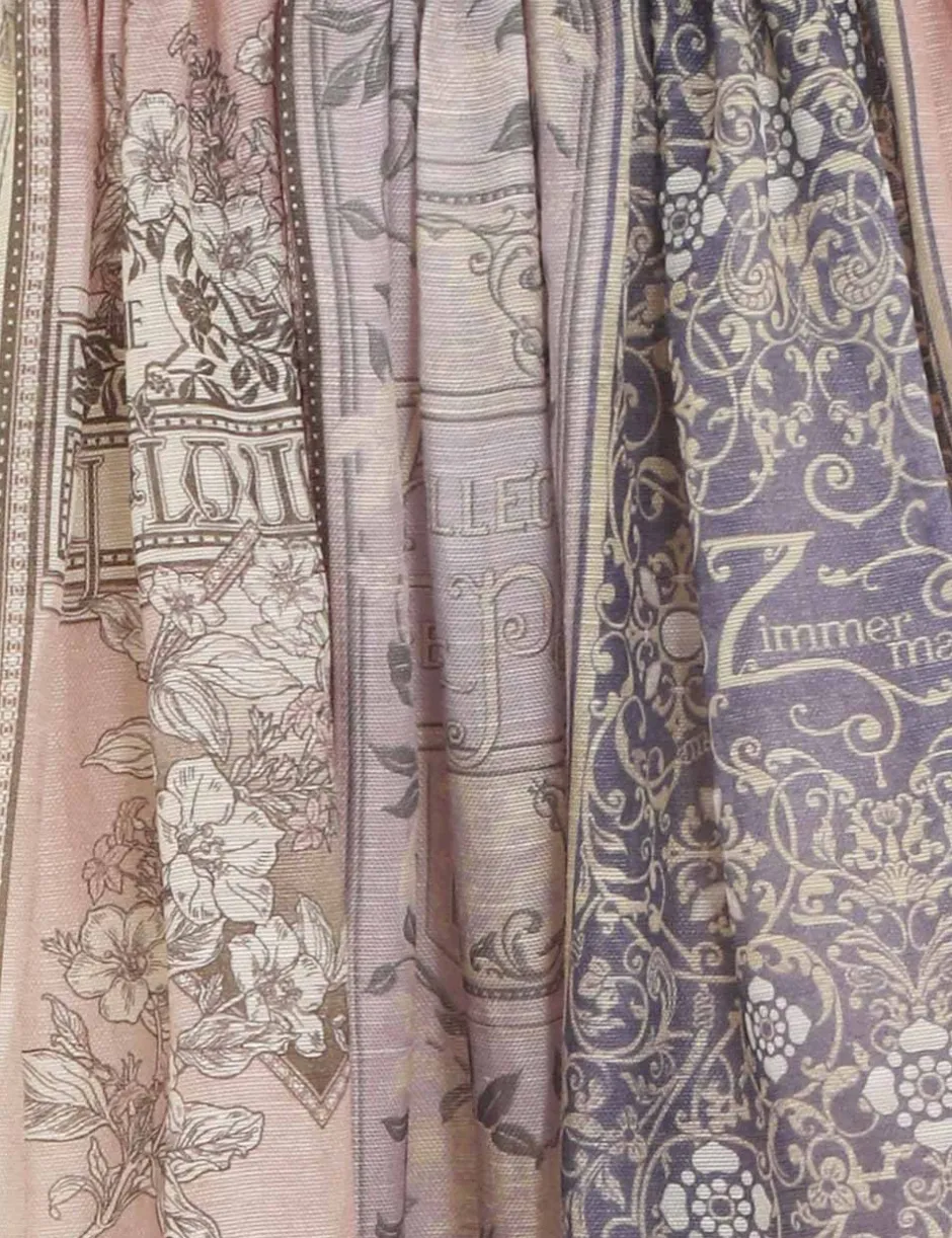 ZIMMERMANN Lyrical Book Print Midi Skirt