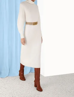 Hot ZIMMERMANN Lyrical Brushed Wool Dress