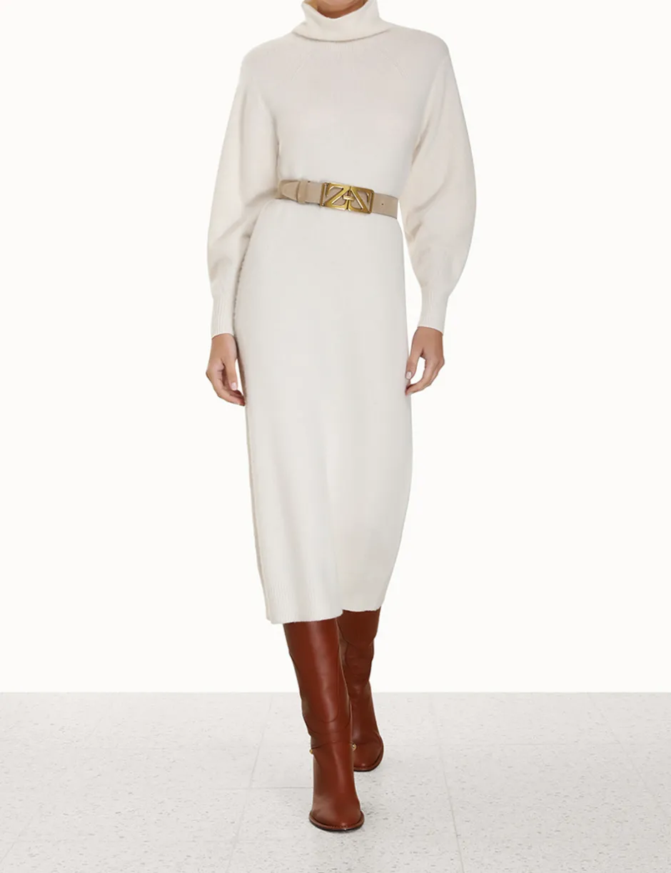 Online ZIMMERMANN Lyrical Brushed Wool Dress