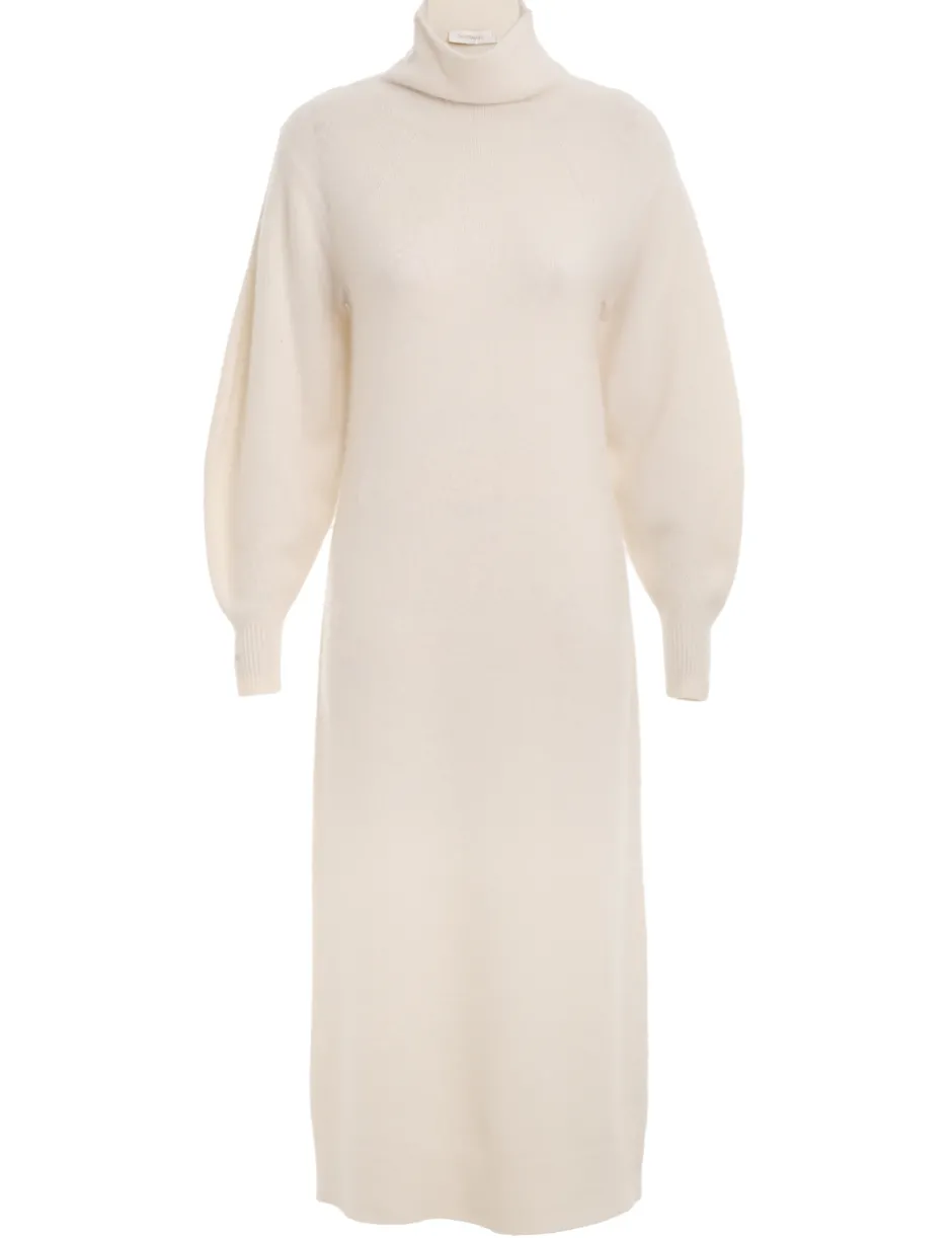 New ZIMMERMANN Lyrical Brushed Wool Dress