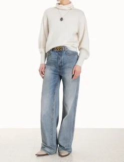 New ZIMMERMANN Lyrical Brushed Wool Sweater
