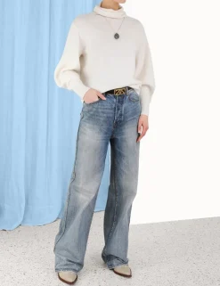 ZIMMERMANN Lyrical Brushed Wool Sweater