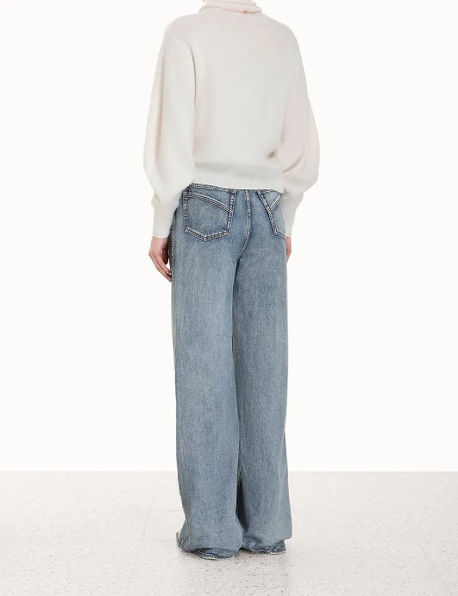 ZIMMERMANN Lyrical Brushed Wool Sweater