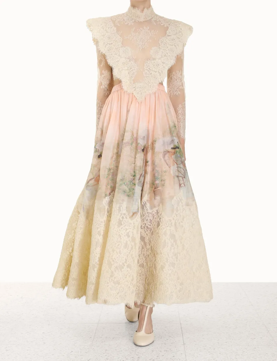 ZIMMERMANN Lyrical Corded Lace Gown
