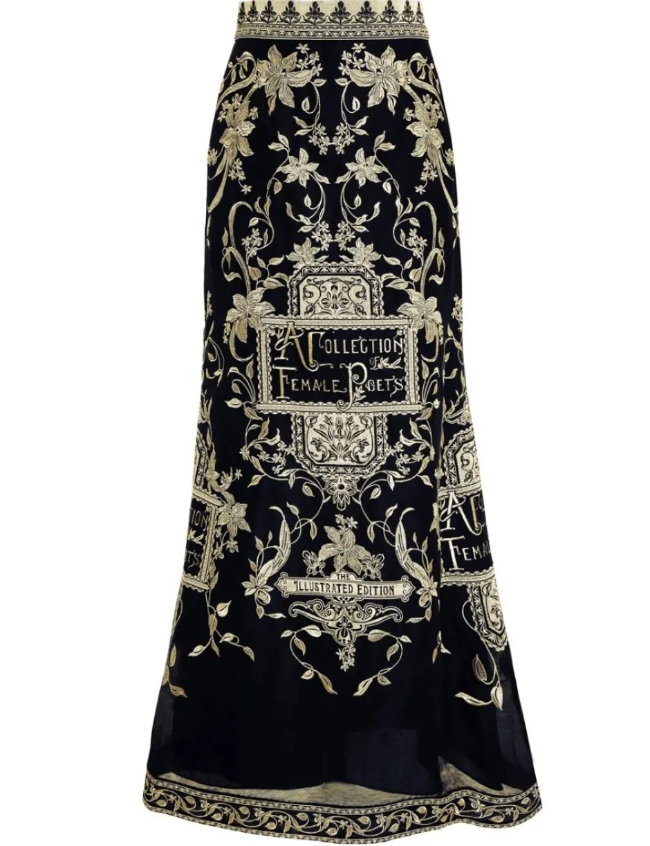 Online ZIMMERMANN Lyrical Embroidery Maxi Skirt