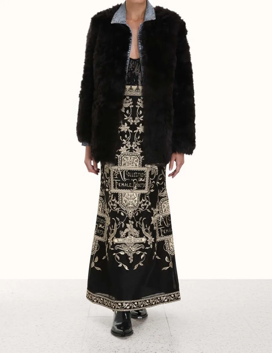Online ZIMMERMANN Lyrical Embroidery Maxi Skirt