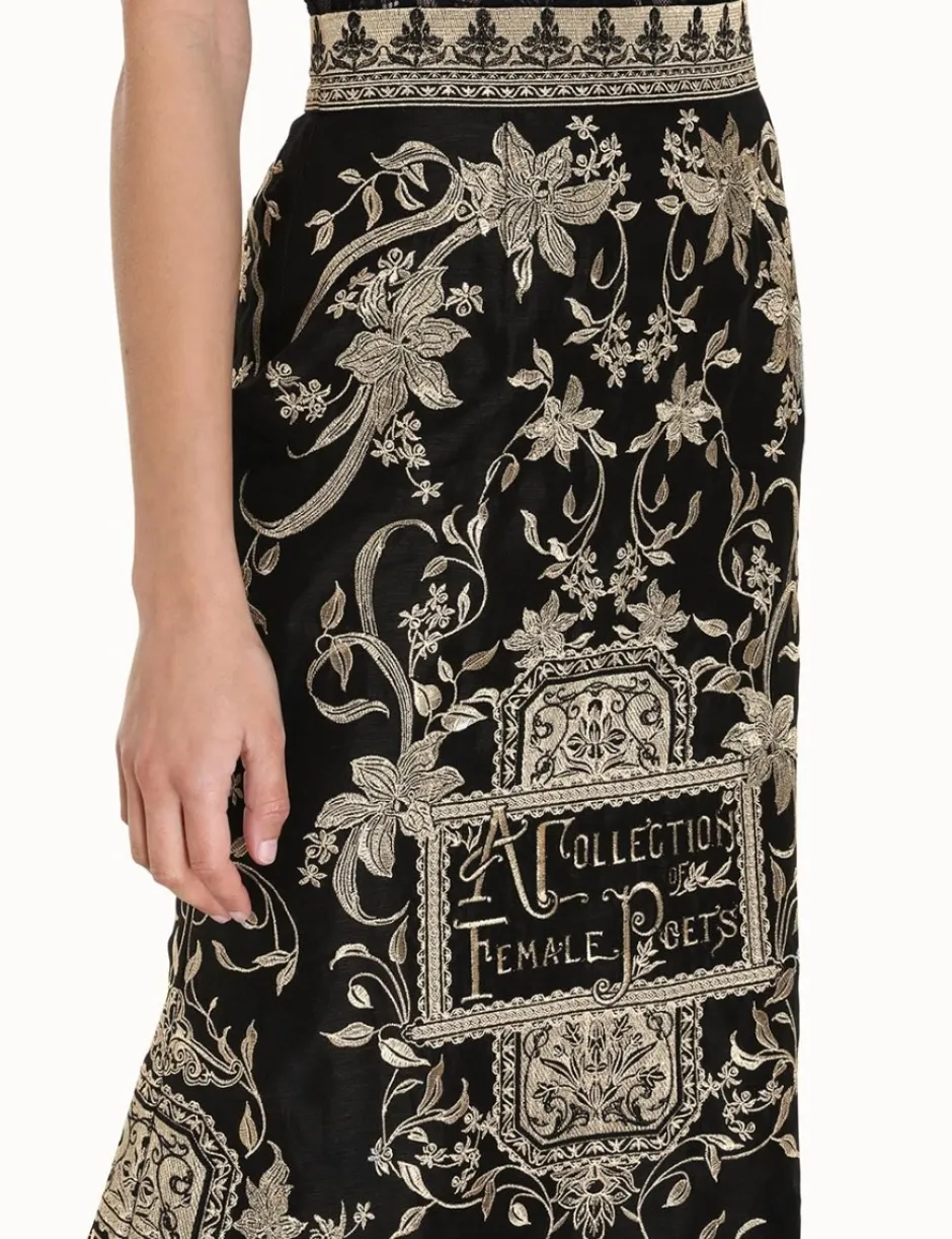 Online ZIMMERMANN Lyrical Embroidery Maxi Skirt