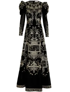 Sale ZIMMERMANN Lyrical Embroidery Midi Dress