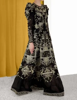 Sale ZIMMERMANN Lyrical Embroidery Midi Dress