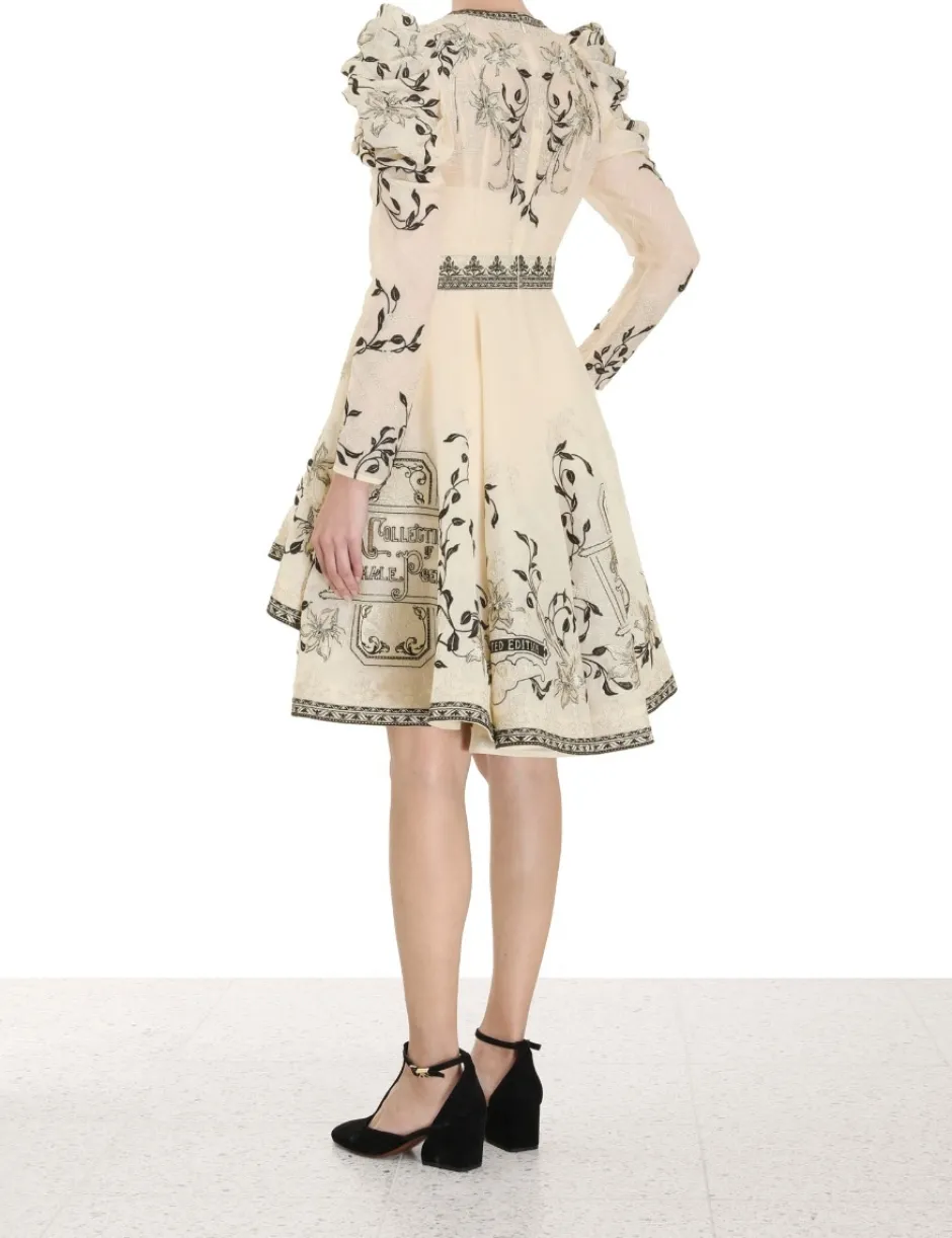 ZIMMERMANN Lyrical Embroidery Mini Dress