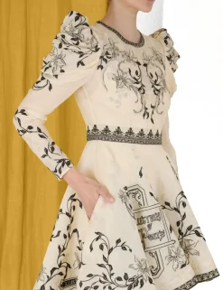 Online ZIMMERMANN Lyrical Embroidery Mini Dress