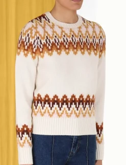Clearance ZIMMERMANN Lyrical Fair Isle Sweater