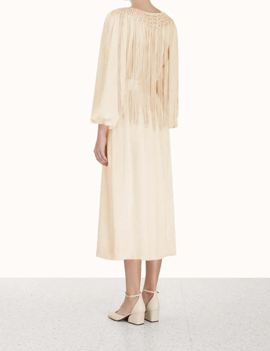 Sale ZIMMERMANN Lyrical Fringe Midi Dress