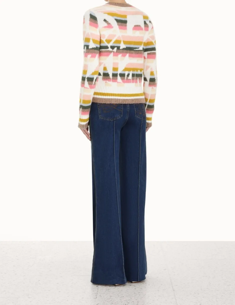 Sale ZIMMERMANN Lyrical Jacquard Sweater