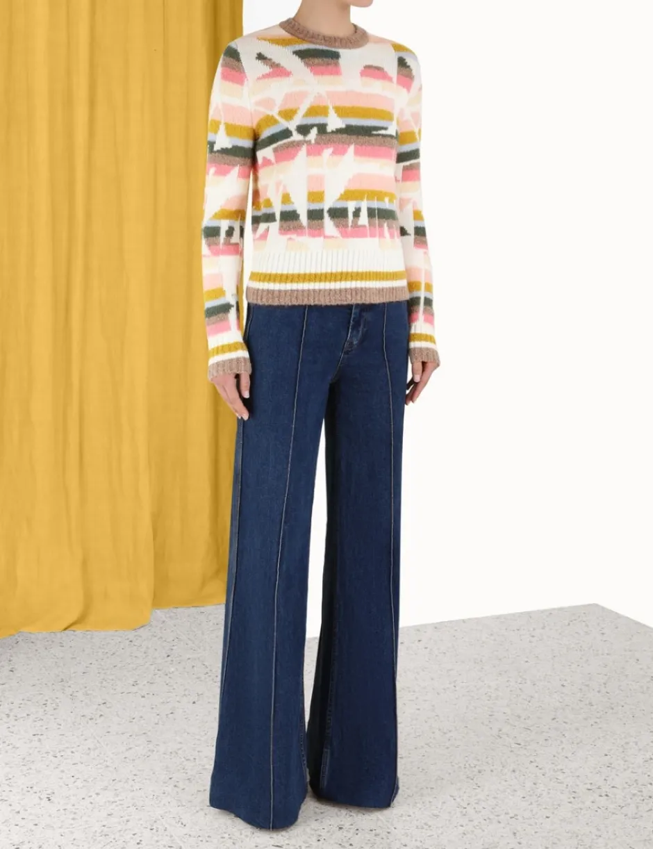 Hot ZIMMERMANN Lyrical Jacquard Sweater