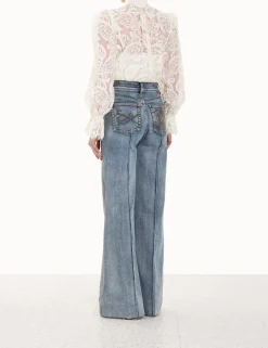 Best ZIMMERMANN Lyrical Lace Blouse