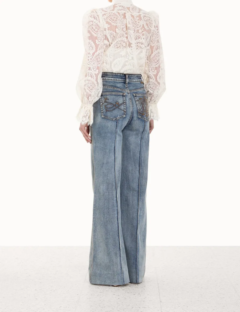 Best ZIMMERMANN Lyrical Lace Blouse