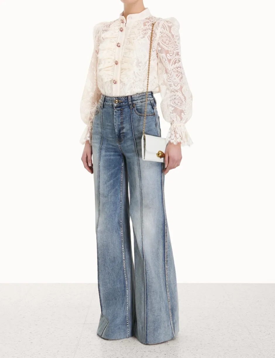 Best ZIMMERMANN Lyrical Lace Blouse