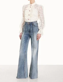 Clearance ZIMMERMANN Lyrical Lace Blouse